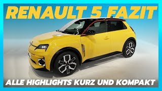 RENAULT 5 Highlights  das große Fazit des günstigen EAutos [upl. by Anerat]