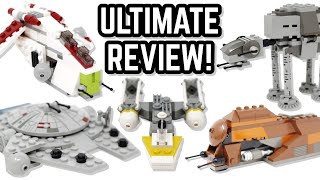 LEGO Star Wars 2003 Mini Building Sets ULTIMATE REVIEW sets 4488 4489 4490 amp 4491 [upl. by Annaeirb]