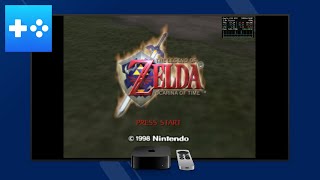 Provenance Emu N64  The Legend of Zelda Ocarina of Time  Apple TV 4K 3rd gen Performance [upl. by Sudoeht]