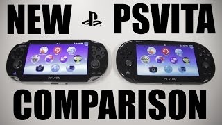 The New PSVita vs Original PSVita  PlayStation Vita Comparison [upl. by Everara]