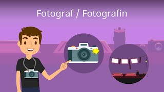 Fotograf  Ausbildung Aufgaben Gehalt [upl. by Erdnaid]