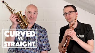 Straight Soprano Sax vs Curved Soprano Sax  Which is best for you [upl. by Holmen]