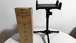 Unboxing Tripé Wewatch PS103 para o Wemax Go e Wemax Go Advanced [upl. by Eiuqnom]