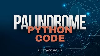 Python program to check palindromenumber [upl. by Gabie]