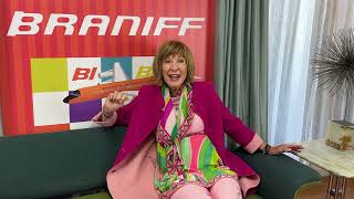 Braniff Terri Hatch Promo Braniff History and Architecture Conference Video July 20 2024 [upl. by Renzo]