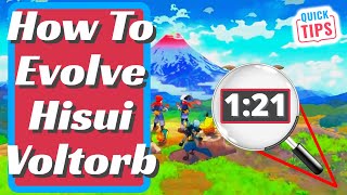 How To Evolve Hisui Voltorb  Pokemon Legends Arceus [upl. by Nayab]