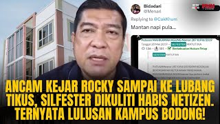 SILFESTER DIKULITI HABIS OLEH NETIZEN TERNYATA ALUMNI KAMPUS BODONG KULIAH DI RUKO  OTR Eps 725 [upl. by Neumann]