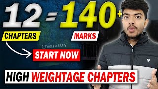 35 Days  140 Marks🔥Chemistry High Weightage Chapters For NEET 2024❤️ [upl. by Ahcurb]