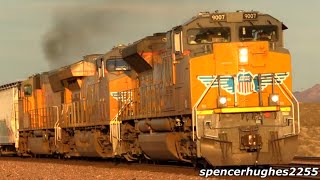 Trains of the Midwest BNSF LINES and Crossings [upl. by Aerdma22]