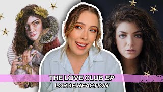 the love club is angsty teenage realness 🍾 the love club  lorde ep reaction [upl. by Inohtna]