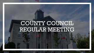 County Council Regular Meeting  17 Jan 2024 [upl. by Zackariah]