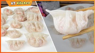 Make HA GOW DIM SUM with just RICE PAPER no Flour required  Quick amp Easy Recipe  Food Hack [upl. by Aguste]