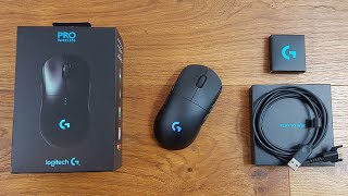 Logitech G PRO Wireless BEST WIRELESS GAMING MOUSE Unboxing and Complete Setup [upl. by Valeta200]