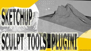 Sketchup Sculpt Tools Plugini [upl. by Eellek]