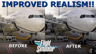 How to make Microsoft Flight Simulator look EXTREMELY REALISTIC [upl. by Francisco126]