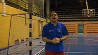 Porteros de balonmano  Explicación de extremos 1 [upl. by Laux]