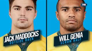 Kick amp Chase Jack Maddocks and Will Genia  June 6 2018 [upl. by Aes]