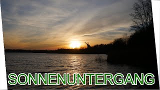 Februar Sonnenuntergang am See [upl. by Stewardson]