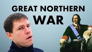 The Great Northern War Peter the Great  AP Euro Review [upl. by Esened]