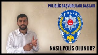 POLİSLİK BAŞVURUSU BAŞLADI  HANGİ SINAVA BAŞVURU YAPMALINASIL POLİS OLUNUR PMYO LİSE POLİS [upl. by Cobby395]