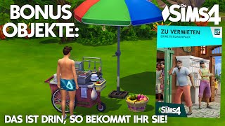 BonusObjekte Vorstellung 🔥 Die Sims 4 Zu vermieten Erweiterungspack [upl. by Ames559]