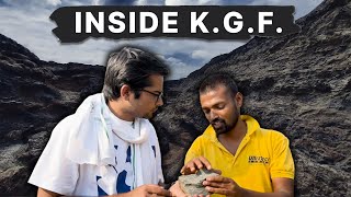 I Spent A Day At KGF Mines ft Anil Sharda [upl. by Iidnarb]