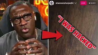 FULL AUDIOShannon Sharpe UNBELIEVABLE Scandal EXPOSED On Instagram LIVE Is It OVER For SHANNON [upl. by Adran]