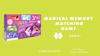 How To Play  Magical Memory Matching Game for Kids [upl. by Conroy332]