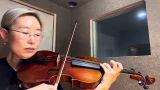 week 1 month 9 beginner’s viola 직장인 초보 비올라 Telemann’s Concerto for two violas in G major 3 22 [upl. by Rhys]