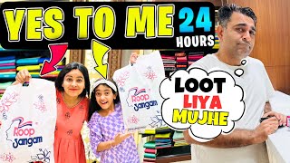 YES to Me for 24 hours😜 24 Hours Yes Challenge  Family Challenge😂  Samayra Narula [upl. by Porta393]