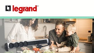 Rallonge multiprise Legrand avec borne WiFi et parafoudre pour la cuisine [upl. by Yelsgnik412]