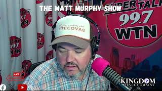 Matt Murphys True Colors Exposed this Afternoon on the Matt Murphy Show [upl. by Niki939]