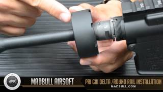 PRI GIII Delta  Round Rail Installation [upl. by Hayyifas806]