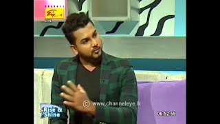 Supun Perera  Interview on Radhawani  Channel Eye [upl. by Tomasine]