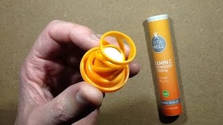 Whats inside the cap of effervescent vitamin C tablets [upl. by Enaile]