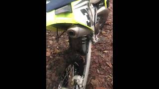 Ktm 250300 Pro Circuit R304 Shorty Silencer Start and Revs shorts [upl. by Jonme297]