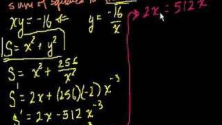 Optimization with Calculus 1 [upl. by Ybbob]