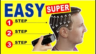 QUICK amp EASY HOME HAIRCUT TUTORIAL  How To Cut Mens Hair With Clippers [upl. by Merrill]