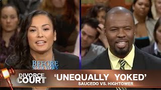 Vintage Divorce Court Saucedo Vs Hightower Unequally Yoked [upl. by Thurstan847]