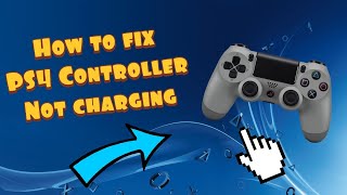 How To Fix PS4 Controller Not Charging Issue [upl. by Weatherby]