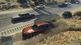 GTA 5  BEST CAR  POLICE CHASE BUFFALO [upl. by Nueoras810]