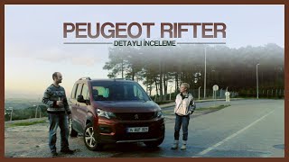 PEUGEOT RIFTER DETAYLI İNCELEME  İlkyaz ve Can [upl. by Salvador]