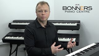 Kawai ES8 vs Yamaha P255 vs Roland FP90  Portable Piano Test [upl. by Anoerb253]