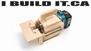 Making A Cordless Dowel Joiner  Woodworking  Workshop [upl. by Neilla]