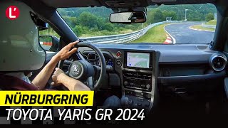 Toyota Yaris GR 2024  le NÜRBURGRING en boîte auto [upl. by Maggi]