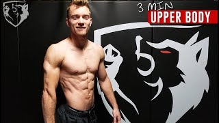 Fighters Upper Body Workout 3min Routine [upl. by Bloch]