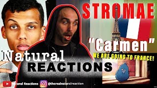 Stromae  carmen Clip Officiel AMERICAN REACTION French Electronic Hip Hop [upl. by Sauder]