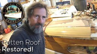 Rotten Roof Restored  407  Travels With Geordie [upl. by Aleahc]