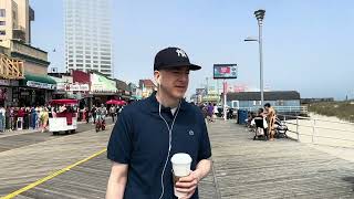 Atlantic City Boardwalk on Memorial Day [upl. by Neersan]