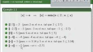 Máximo Entero o Mayor Entero de Un número Real [upl. by Leventis]